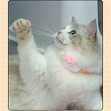 Automatic Laser Pointer Cat Collar, USB Rechargeable Interactive Toy with Eye-Safe Laser, Adjustable Fit & 24H Playtime, Keeps Cats Entertained for Hours, Mint Green