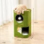 Multi-layer house four seasons universal climbing frame tree integrated tree hole